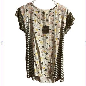 Gentle Breeze Matilda Jane Top Ladies xs NWT